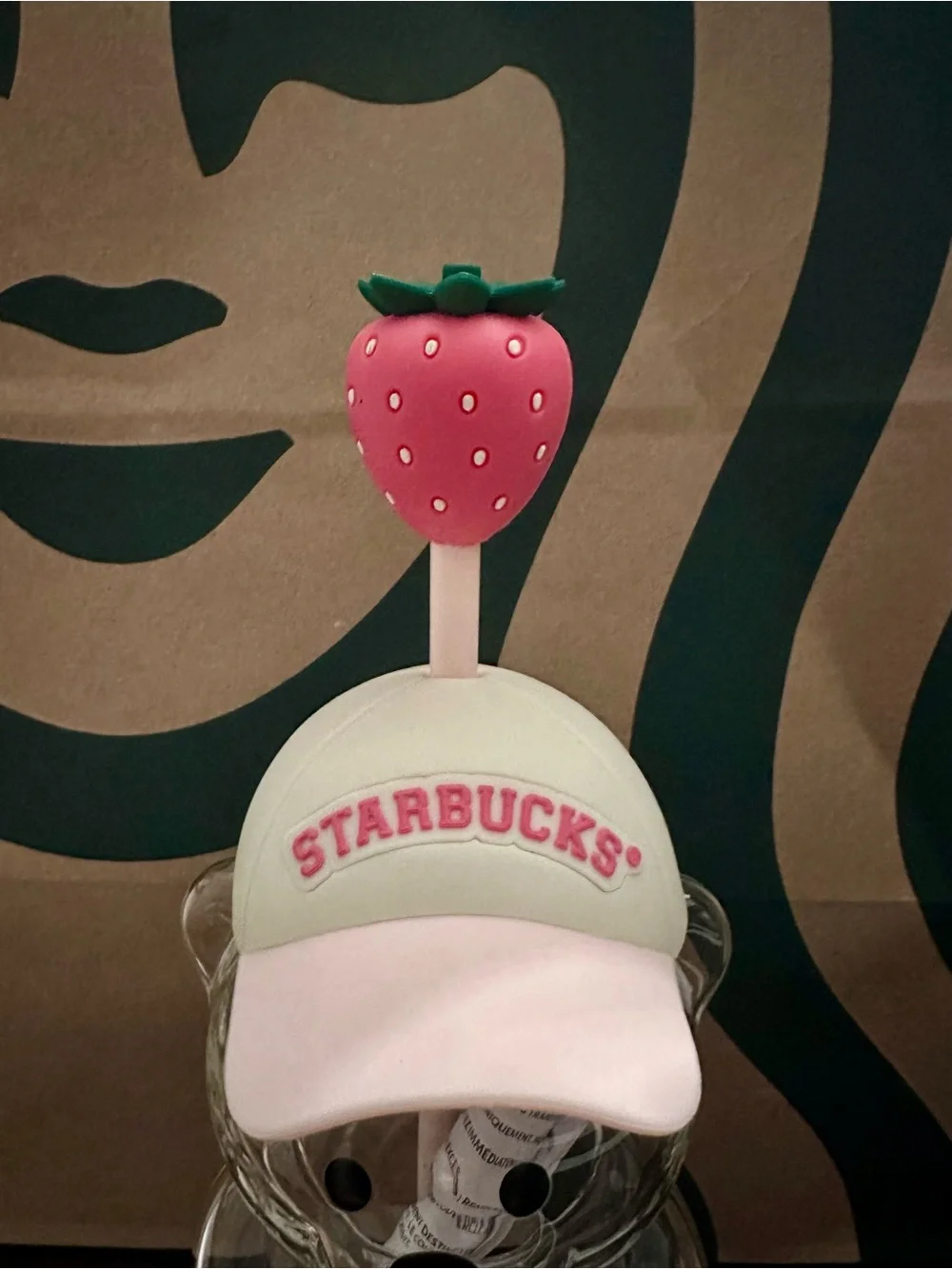 Starbucks Pink Bearista Tumbler NIBWT